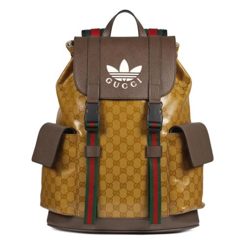  GUCCI古馳 22年秋冬 男士 adidas x Gucci聯名系列背包 495563 UVSHT 7269
