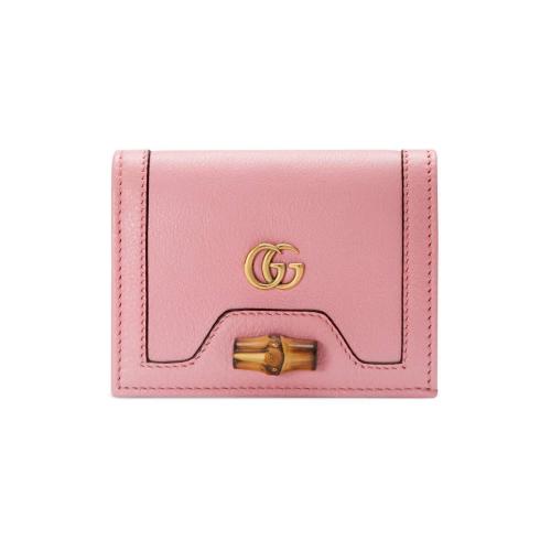  GUCCI古馳 22年秋冬 女士 Gucci Diana系列竹節卡包 658244 17Q0T 5815