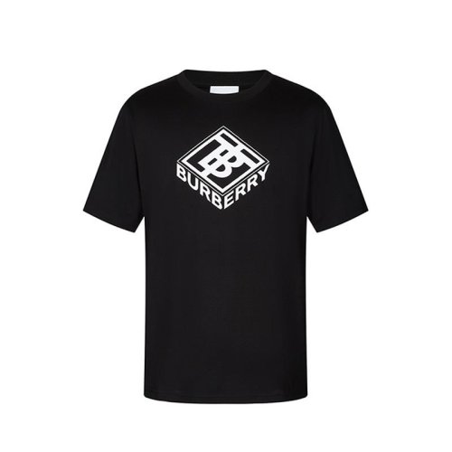  BURBERRY/博柏利 男士黑色棉質短袖T恤 8021831 PLFSX