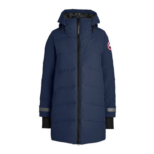 CANADA GOOSE/加拿大鵝 女士 服裝  藍(lán)色鵝絨羽絨服 女士羽絨服