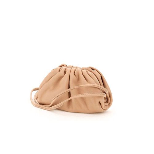 Bottega Veneta/葆蝶家 女士米色皮質手拿包 577816-VCP40-2620
