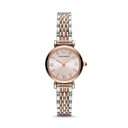 EmporioArmani/安普里奧阿瑪尼 阿瑪尼手表女士Watch經典鋼帶石英腕表 AR11223