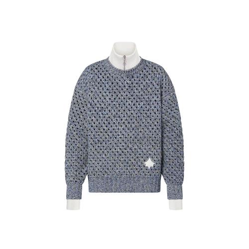  LV路易威登 22年秋冬 女士 針織衫 PULL TROMPE-LOEIL a MAILLES LARGES 1AAKJD 1AAKJE 1AAKJC