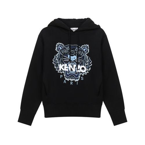 KENZO/高田賢三 女衛衣 女士棉質連帽衛衣運動衫虎頭刺繡 2SW871 4XA