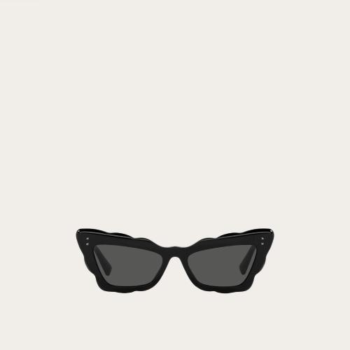  VALENTINO華倫天奴 22年春夏 女士 太陽眼鏡 LUNETTES OEIL-DE-CHAT EN ACéTATE 0VA4092019 預定商品1-3周發貨