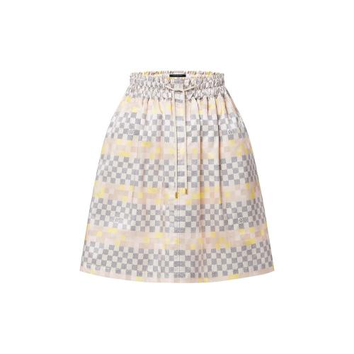  LV路易威登 22年秋冬 女士 半身裙 PIXEL DAMIER 半身裙 1AA836 1AA835 1AA833 1AA832 1AA834