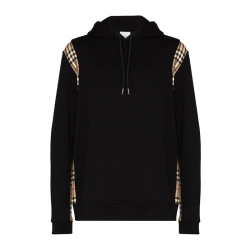  BURBERRY/博柏利 男士黑色棉質(zhì)衛(wèi)衣 8026272 PLFSX