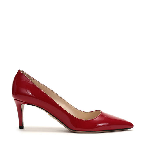 PRADA/普拉達 女士漆皮尖頭高跟鞋 1I834I 069 F 065
