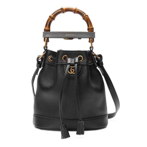  GUCCI古馳 22年秋冬 女士 Gucci Diana竹節(jié)迷你水桶包 724667 UAAAY 1092