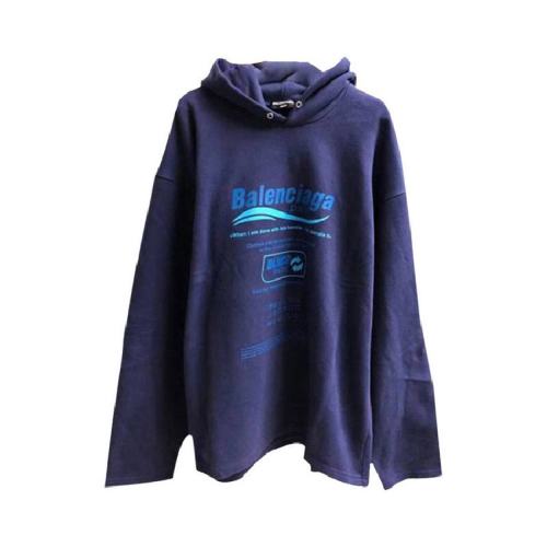  Balenciaga/巴黎世家 男士深藍色織物衛衣 661711-TKVF9-3866 PLFSX