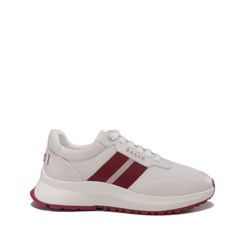 BALLY/巴利 【22春夏新款】 男士織物配皮網(wǎng)眼系帶休閑運(yùn)動(dòng)鞋 DARYN T