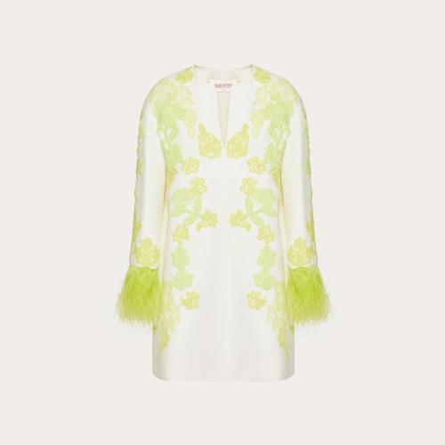  VALENTINO華倫天奴 22年秋冬 女士 連衣裙 ROBE BRODéE EN COTON CREPE COUTURE XB3VAYD415FP