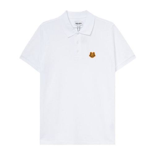  KENZO/高田賢三 男士白色棉質短袖polo衫 FA65P00014PU01 PLFSX