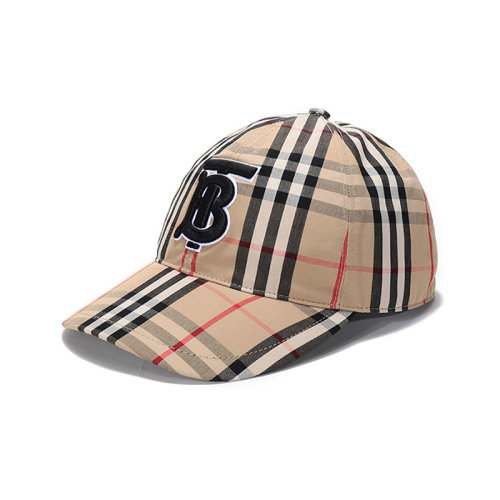 BURBERRY/博柏利  男女通用款棉質帽子棒球帽鴨舌帽 80385041