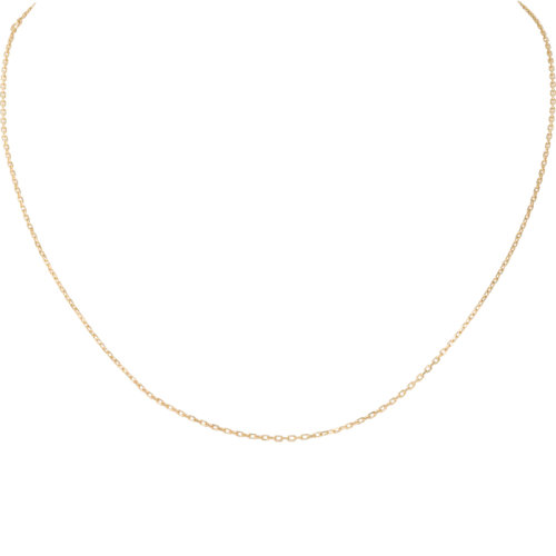 CARTIER/卡地亞 18K金黃金 經(jīng)典簡(jiǎn)約單鏈項(xiàng)鏈 B7060700
