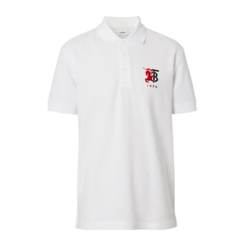 BURBERRY/博柏利男裝 服裝 棉質休閑商務短袖 男士T恤男士短POLO衫TB戰馬標志