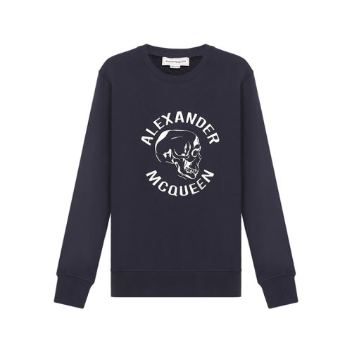 Alexander McQueen/亞歷山大麥昆 男衛衣 棉質圓領長袖運動衫 662584 QRX43