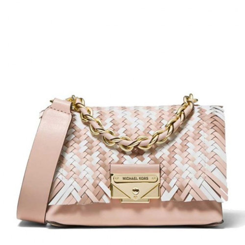 Michael Kors/邁克·科爾斯 MK 女士編制牛皮時尚百搭單肩包斜挎包多色可選