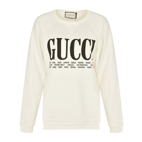 GUCCI/古馳  女裝 女士衛衣 女衛衣 寬松版  男女同款   5171393M10 be