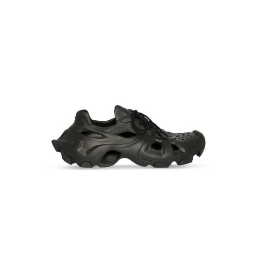  BALENCIAGA巴黎世家 22年秋冬 男士 休閑運動鞋 Mens Hd Lace-up Trainers in Black 702421W3C