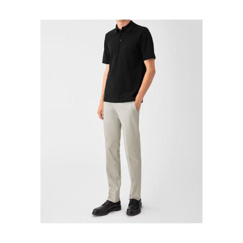  HERMES愛馬仕 男士 短袖Polo Polo boutonne broderie H H072325HA023XL