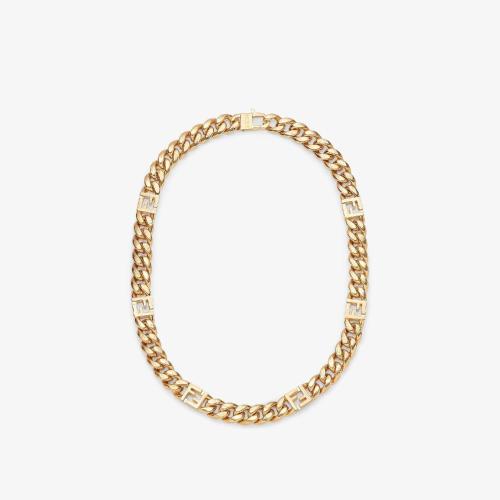  FENDI芬迪 22年秋冬 男士 項鏈 FF Necklace 7AJ552B08F1CHL