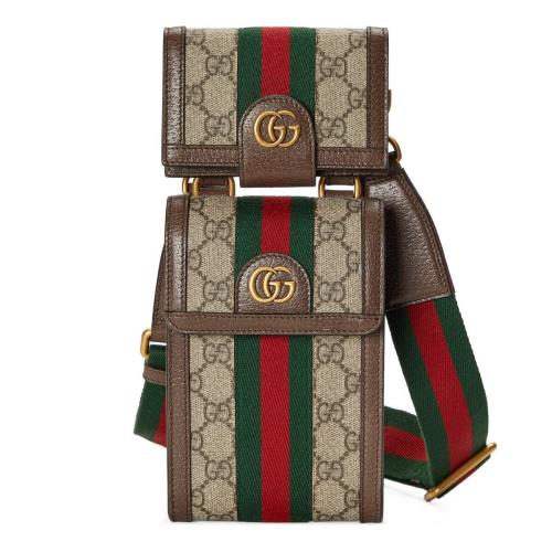  GUCCI古馳 22年秋冬 男士 Ophidia系列迷你手袋和可拆卸錢包 699173 96IWT 8745