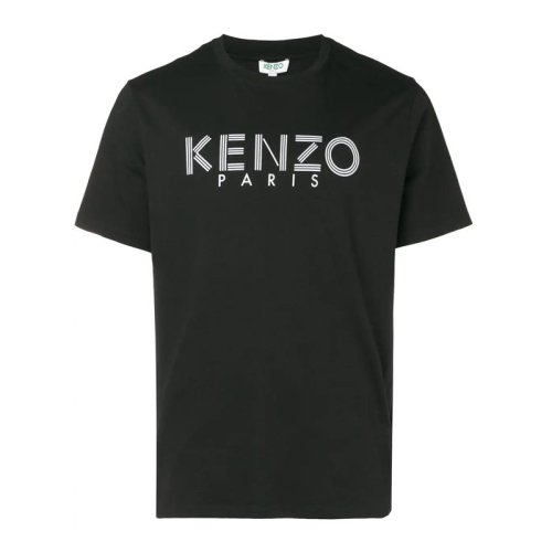 KENZO/高田賢三  男裝 服飾 棉質(zhì)LOGO印花時尚休閑男士短袖T恤經(jīng)典字母LOGO