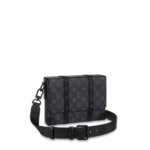  LV路易威登 22年春夏 男士 單肩包 Trunk 郵差包 M45727 預定商品2-8周發貨