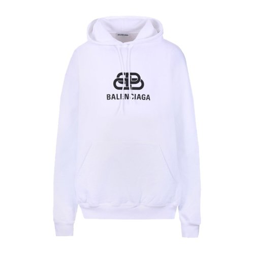  Balenciaga/巴黎世家 女士白色棉質衛(wèi)衣 570792 TEV19 9044 PLFSX