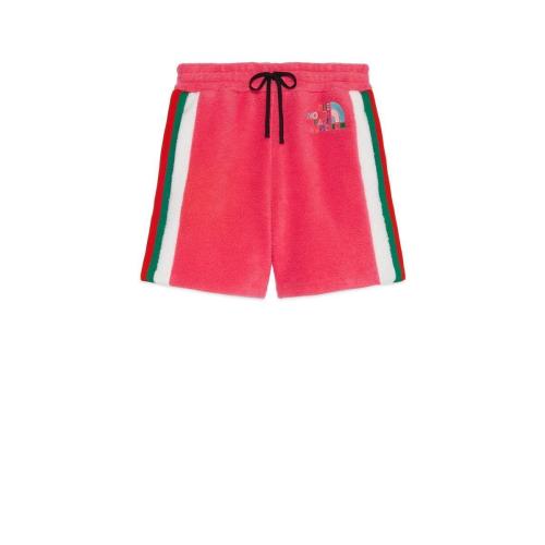 GUCCI古馳 22年秋冬 女士 The North Face x Gucci聯名系列羊毛短褲 673725 XJDUC 5554