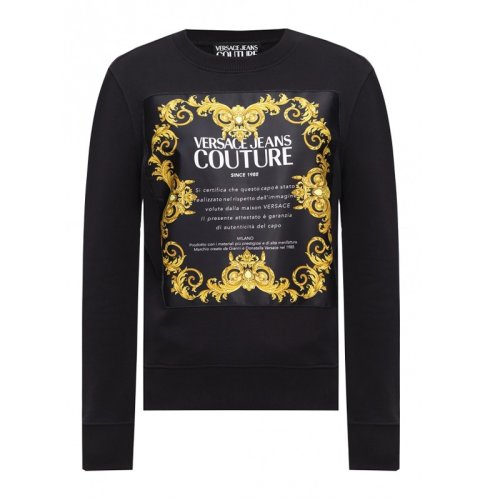  VERSACE JEANS COUTURE 女士印花棉質衛衣 B6HWA7FE 30453 899 PLFSX
