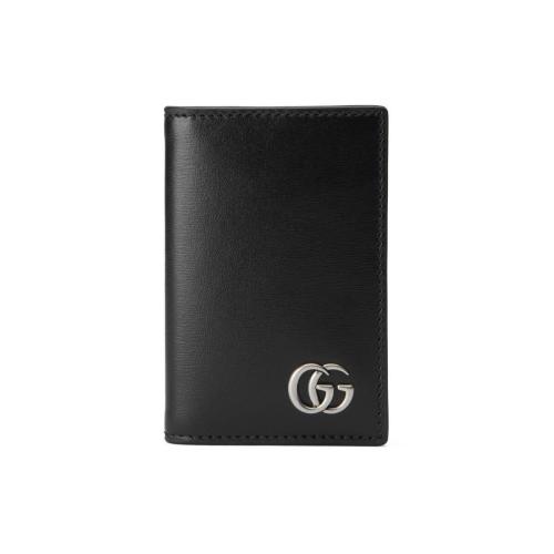  GUCCI古馳 22年秋冬 男士 GG Marmont系列卡片夾 547075 0YK0N 1000
