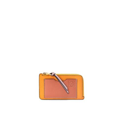  LOEWE羅意威 22年秋冬 女士 卡包 Coin cardholder in soft grained calfskin C660Z40X04-9062