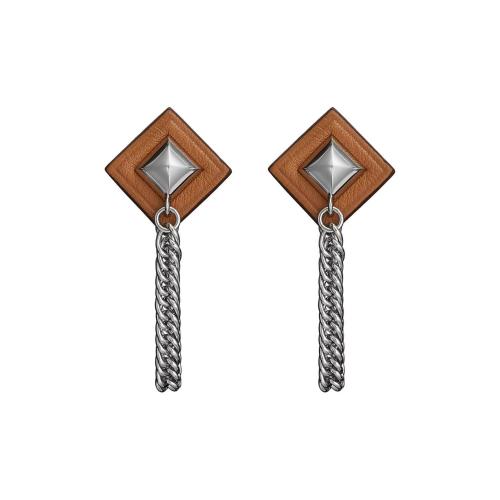  HERMES愛馬仕 22年秋冬 女士 耳環 Boucles doreilles Gourmette Equestre H081888CK37