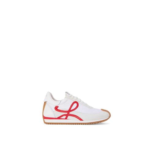  LOEWE羅意威 22年秋冬 男士 休閑運動鞋 Flow runner in nylon and suede M816282X28-2107 預定商品1-3周發貨