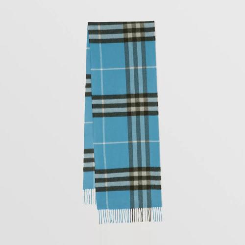  BURBERRY 22年秋冬 女士 經典格紋羊絨圍巾 80650411
