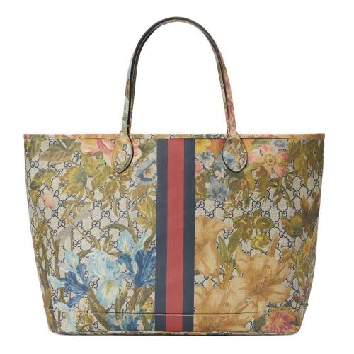  GUCCI古馳 22年秋冬 女士 官網專享Ophidia系列花卉印花大號托特包 726755 FABHJ 8584