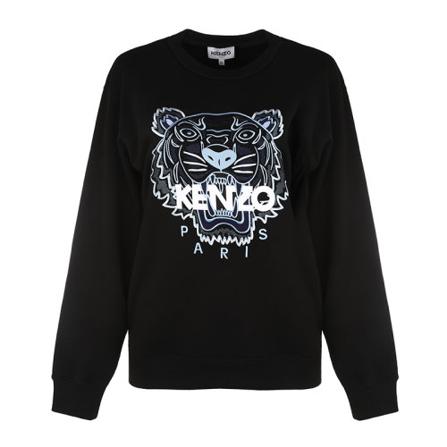 KENZO/高田賢三虎頭刺繡棉質寬松女士套頭衛衣女衛衣FB52SW824