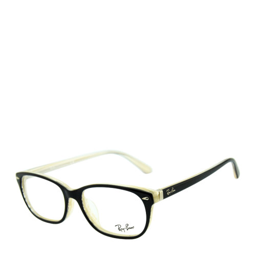 Ray-Ban/雷朋 光學 時尚 經典 舒適 男女款 雙色拼接 近視架 眼鏡架 RB5208D 54mm Ray-Ban雷朋