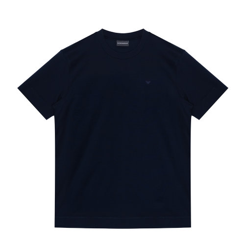 Emporio Armani 男士 黑色 小LOGO短袖T恤 6H1TS2-1JJRZ-0999