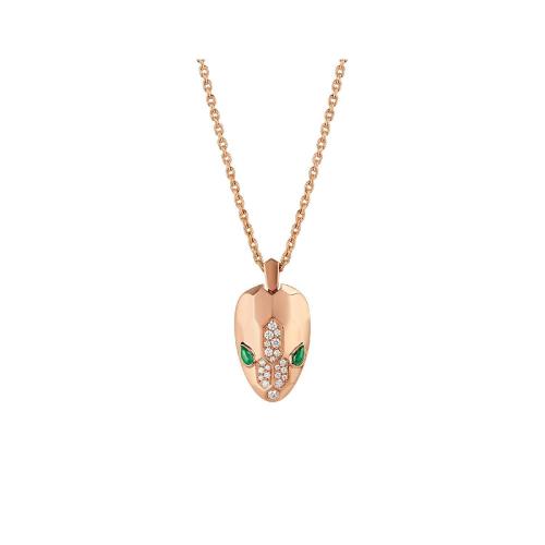  BVLGARI寶格麗 22年秋冬 女士 項鏈 Serpenti Collier CL857773 預定商品1-3周發(fā)貨