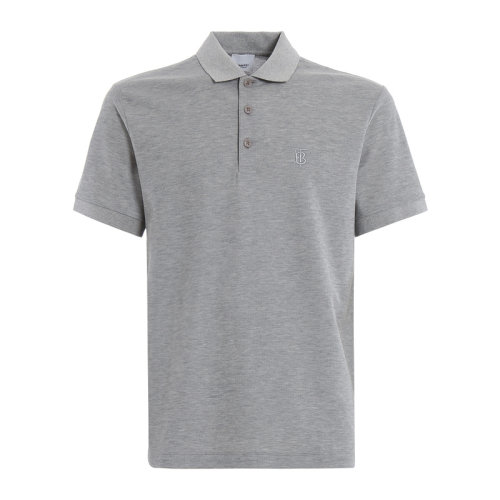 BURBERRY/博柏利 專屬標識圖案珠地網眼布棉質男士短POLO80140061
