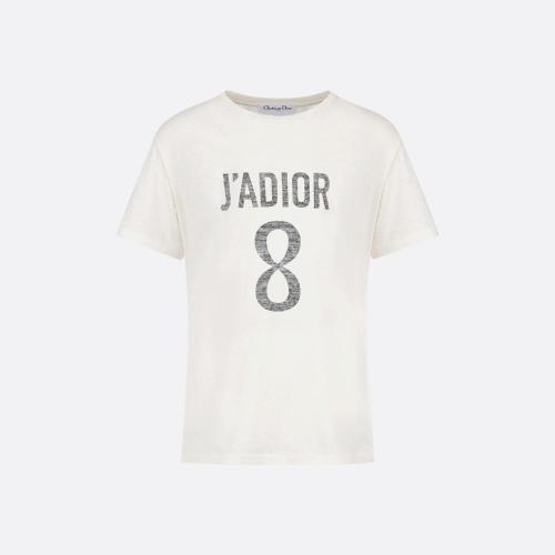  DIOR迪奧 22年秋冬 女士 短袖T恤 T-shirt J'Adior?8 213T03TC001_X0200 預定商品1-3周發貨