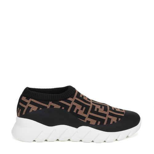 FENDI/芬迪 男士織物網(wǎng)眼休閑運(yùn)動(dòng)鞋 7E1254 A7MN