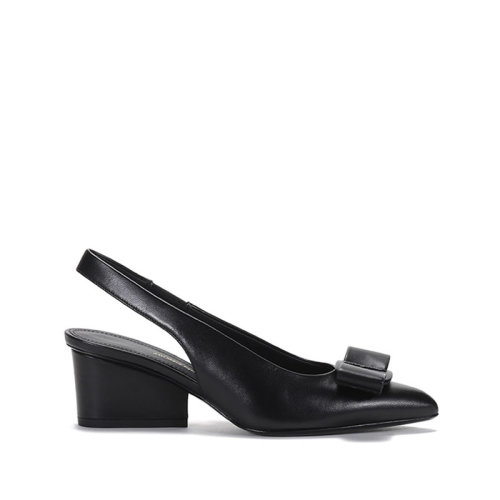 Salvatore Ferragamo/菲拉格慕  女士牛皮尖頭高跟涼鞋露跟鞋 0739552