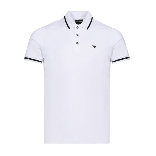 EmporioArmani/安普里奧阿瑪尼 男士短POLO 男士混紡短袖POLO衫 88N1FL1 1JBQZ