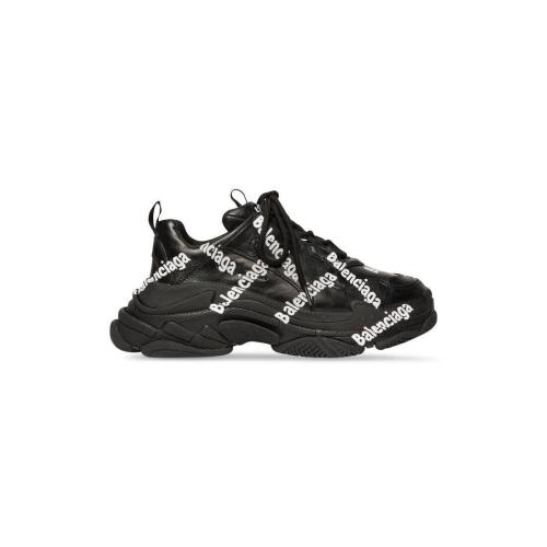  BALENCIAGA巴黎世家 22年秋冬 男士 休閑運(yùn)動(dòng)鞋 triple s logotype trainers 536737W2FAB1090
