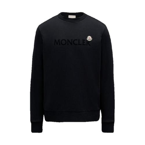  MONCLER蒙可蒙克萊 22年秋冬 男士 衛(wèi)衣 Logo Patch Sweatshirt H20918G00034809KR778