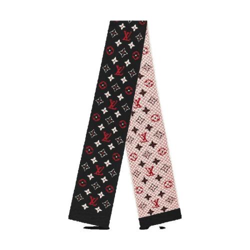  LV路易威登 22年秋冬 女士 圍巾 Double LV 圍巾 M77383 預定商品2-6周發貨